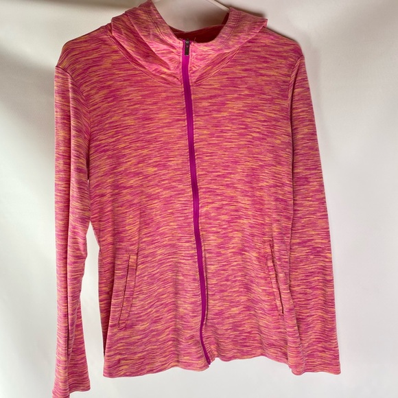 Columbia sportswear zip up hoodie pink medium - Picture 4 of 6